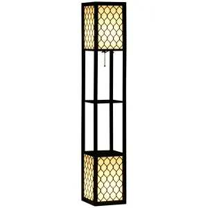 Lampadaire Avec 2 Étagères