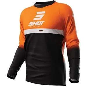 Maillot cross Shot DEVO - REFLEX 2023 Orange