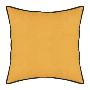 Coussin Déco Linah 45x45cm Ocre