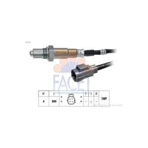 FACET Sonde lambda pour VOLVO: V70, S80, S60 (Ref: 10.7578)