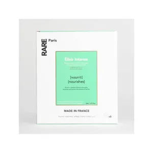 RARE Paris Boîte de Masques Elixir Intense (5 Feuilles)