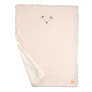 Couverture Bébé Sauthon 75 X 100 Cm Beige Polyester