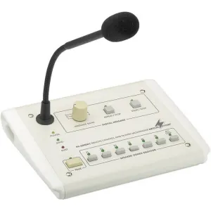 MONACOR PA-6000RC Microphone de table avec fonction commande - Installation microphones