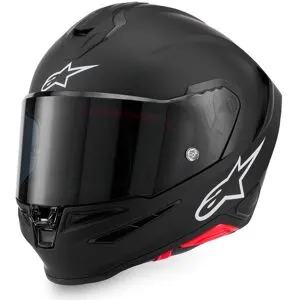 Casque S-R7 Solid Noir Mat - Casque Intégral ALPINESTARS