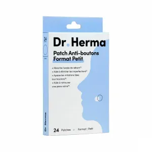 Dr. Herma Patch Anti-Boutons Format Petit 24uts