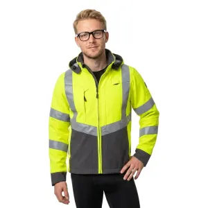 Vestes softshell blackpool veste softshell blackpool jaune/anthracite t3xl entre 4 et 6 3xl softshe…