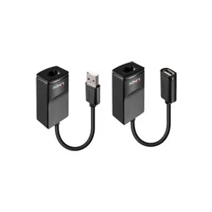 Extender Usb Lindy Basic Extension Catx 60 Mètres Noir