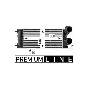 MAHLE CI 528 000P Intercooler