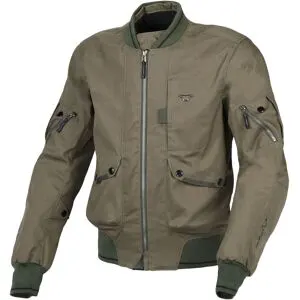 Veste Moto Macna BASTIC Vert