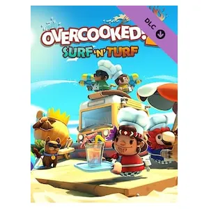 Overcooked! 2 - Surf 'n' Turf (clé Steam, Europe)