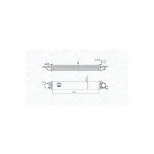 MAGNETI MARELLI Intercooler, échangeur pour MINI: MINI (Ref: 351319204290)