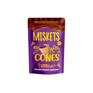 Miskets Cornets Chocolat noir 70 g