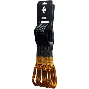 Black Diamond Hotforge Quickpack 12 Cm Expressschlinge 6 Einheiten