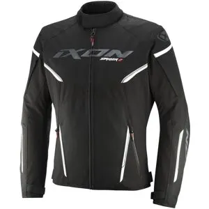 Blouson Moto Ixon STRIKER 2 Noir/Blanc