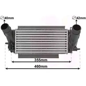 VAN WEZEL 18014704 Intercooler
