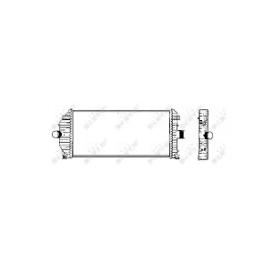 Intercooler, Échangeur Nrf 30431 Renault