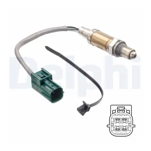 DELPHI Sonde lambda pour NISSAN: Micra (Ref: ES21195-12B1)