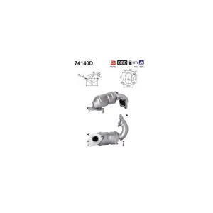 AS 74140D Catalyseur
