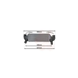 VAN WEZEL Intercooler, échangeur pour FORD: Focus, Courier (Ref: 18004313)