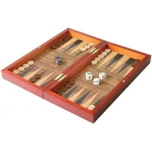 Backgammon en bois Pliable - Ambassador