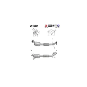 AS 20465D Catalyseur