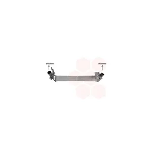 VAN WEZEL Intercooler, échangeur pour RENAULT: Clio (Ref: 43004641)