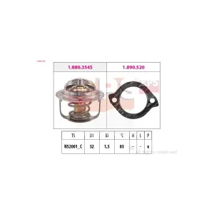 FACET 7.8354 Thermostat d'eau