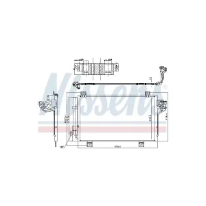 NISSENS 940775 Condenseur, climatisation