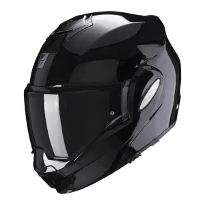 Casque Scorpion Exo-Tech Evo Solid Noir - Casque Modulable Scorpion