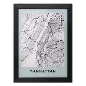 Cadre Déco Manhattan 18x24cm Vert