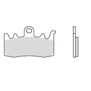 Jeu de plaquettes de frein TRW MCB856TRQ