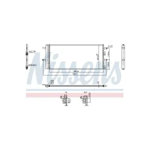NISSENS 940899 Condenseur, climatisation