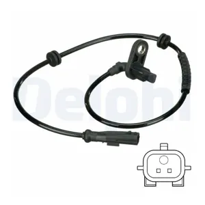 DELPHI Capteur ABS pour RENAULT: Modus, Clio (Ref: SS20600)