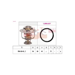 FACET 7.8650 Thermostat d'eau
