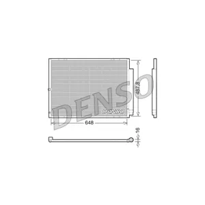 DENSO Condenseur, climatisation pour LEXUS: RX (Ref: DCN51001)