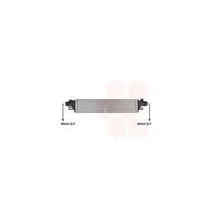 VAN WEZEL Intercooler, échangeur pour OPEL: Corsa (Ref: 37014719)
