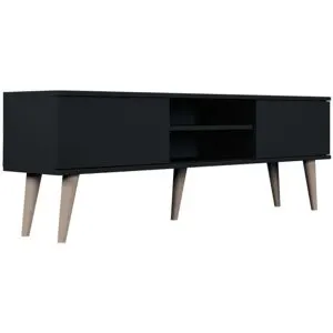 Meuble Tv 160 Cm Toronto - Noir