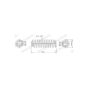 MONROE Ressort de suspension pour MINI: MINI (Ref: SP3403)