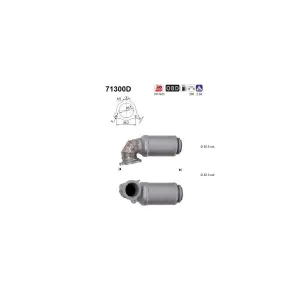 AS 71300D Catalyseur