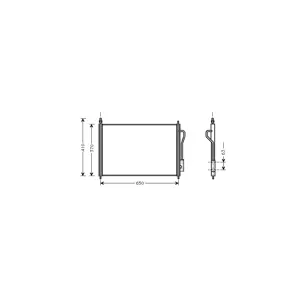 VAN WEZEL Condenseur, climatisation pour FORD: Focus (Ref: 18005268)