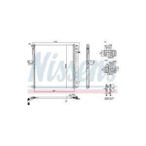NISSENS 940977 Condenseur, climatisation