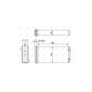 Système De Chauffage Nrf 52220 Ford