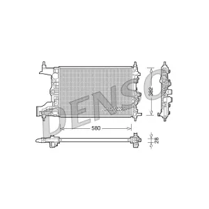 DENSO DCN06001 Condenseur, climatisation