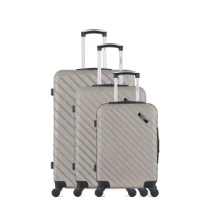 BLUESTAR - Set de 3 Valises CITE 75 cm 4 Roues