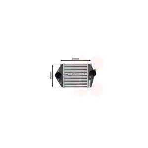 VAN WEZEL Intercooler, échangeur pour MAZDA: MPV, 6 (Ref: 27004188)