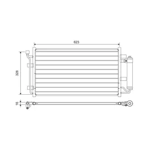 VALEO Condenseur, climatisation pour NISSAN: Leaf (Ref: 822646)