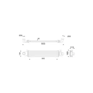 MAHLE CI 776 000P Intercooler