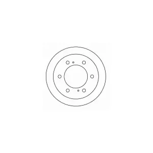 A.B.S. ALL BRAKE SYSTEMS BV. Disques de frein pour NISSAN: Terrano (Ref: 16041)