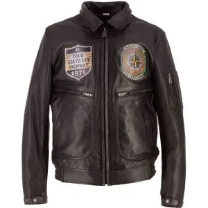Blouson Moto Helstons JET FORCE Marron