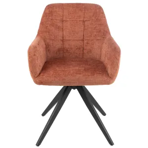 Chaise Design Louna 85cm Pêche